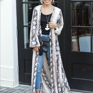 ISO BUDDY LOVR STONEY WHITE SANDS DUSTER